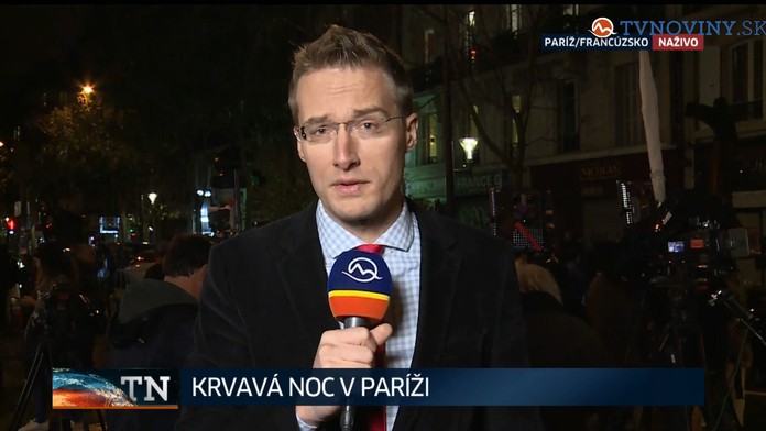 Michal Kovačič v Paríži.