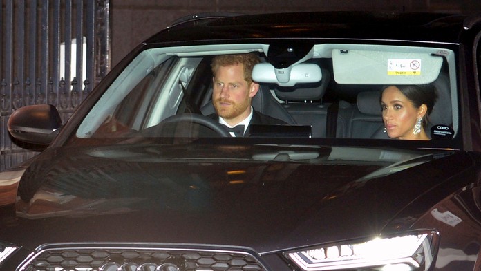 Princ Harry a vojvodkyňa Meghan. 