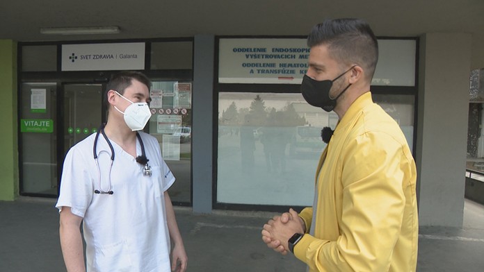 Zástupca primára urgentného príjmu galantskej nemocnice Jozef Fatrsík.