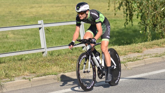 Cyklista Patrik Tybor z tímu Dukla Banská Bystrica na archívnej snímke.