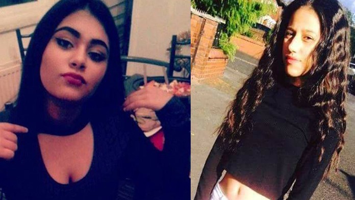 Zľava: Helina (†12) a Žaneta (11)