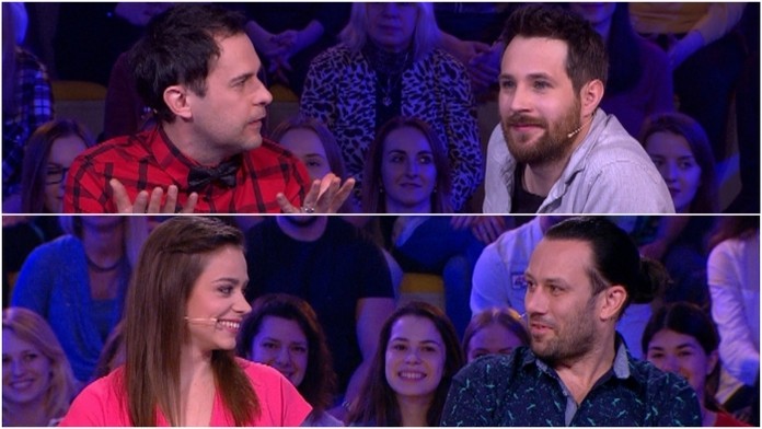 Juraj Kemka s Pavlom Sedlačkom a Robo Jakab s Gabikou Marcinkovou