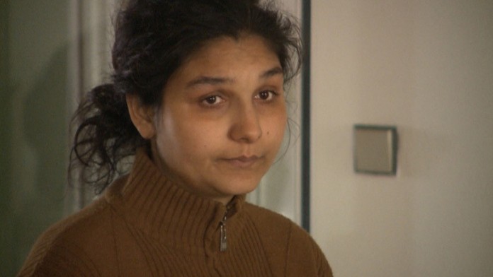 Obžalovaná Jana Holubová. 