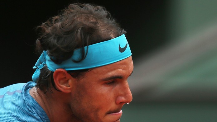 Rafael Nadal na Roland Garros.