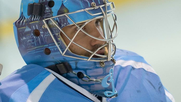 Nová posila HC Slovan Bratislava brankár Michael Garnett.