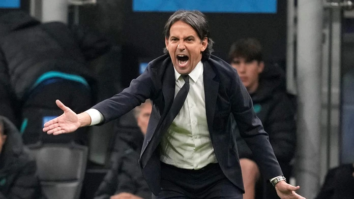 Tréner Interu Milán Simone Inzaghi.