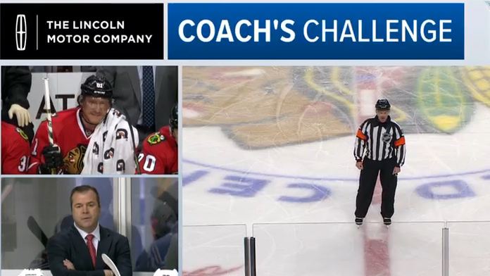 Marián Hossa verzus tréner New Yorku Rangers.