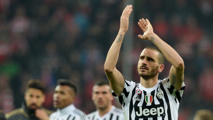Na snímke hráč Juventusu Leonardo Bonucci