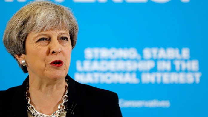 Britská premiérka Theresa Mayová.
