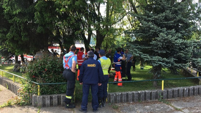 Nehoda v obci Jalná.