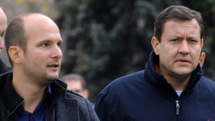 Daniel Lipšic a Gábor Grendel.