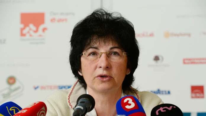 Janka Gantnerová vedúca slovenskej výpravy na OH v Soči.