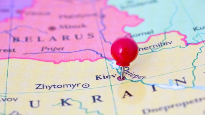 Mapa Ukrajiny