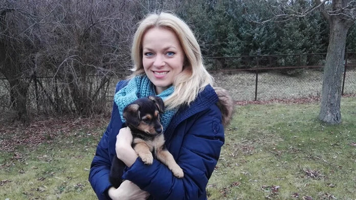 Janka Hospodárová s novým prírastkom - Nany