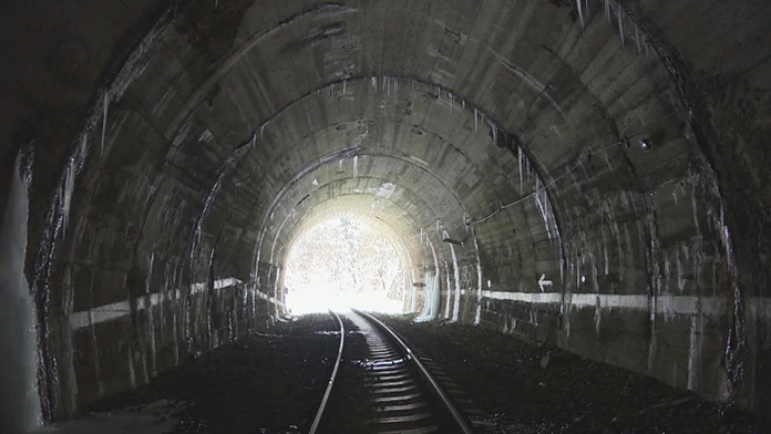Lupkovský tunel.