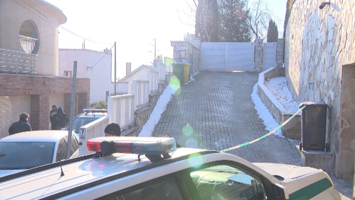 Vchod do vily Milana Kňažka pod bratislavským Slavínom.