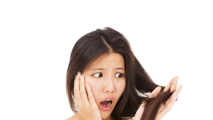 Zničené vlasy - ilustračná snímka