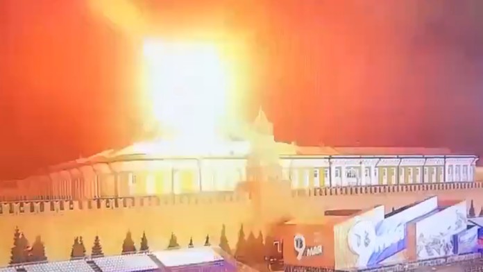 Rusko obvinilo USA z účasti na útoku na Kremeľ. Washington to odmieta