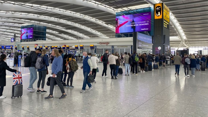 Londýnske letisko Heathrow.