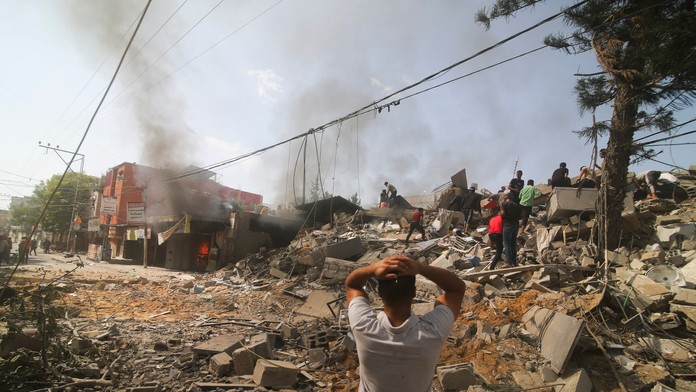 Následky útokov Izraela v pásme Gazy