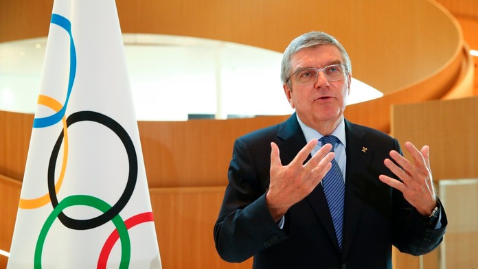 Prezident Medzinárodného olympijského výboru (MOV) Thomas Bach.
