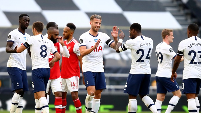 Úsmev Tobyho Alderweirelda po vyhratom zápase.