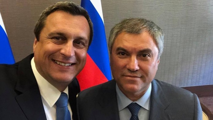 Andrej Danko s Vjačeslavom Volodinom