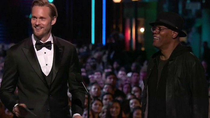 Alexander Skarsgård na MTV Movie Awards.