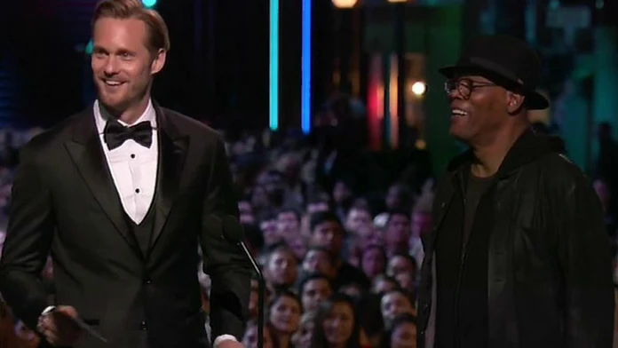Alexander Skarsgård na MTV Movie Awards.