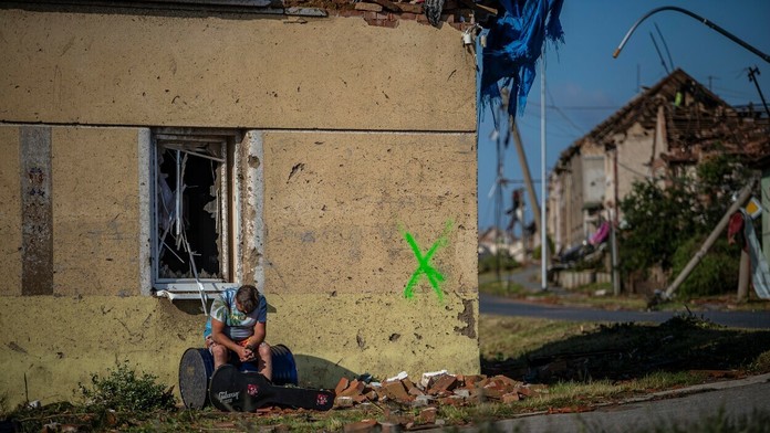 Tornádo zdevastovalo obce na južnej Morave