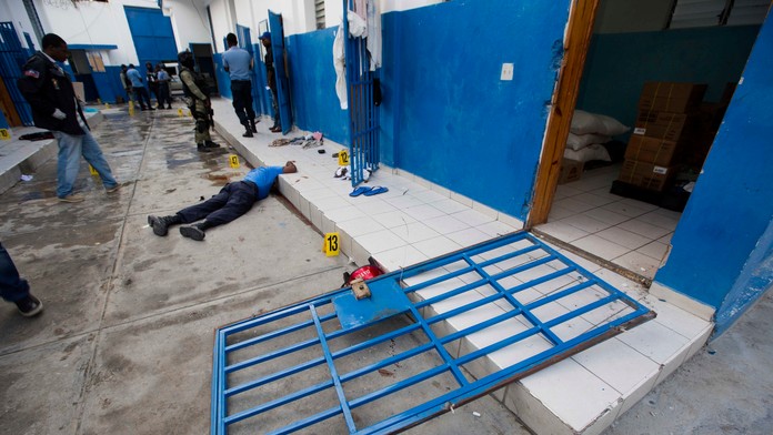 Útek z väzenia na Haiti.