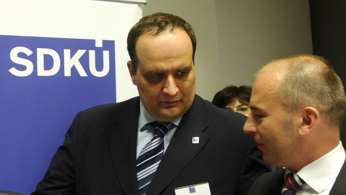 Pavol Frešo a Ľudovít Kaník - archívna snímka