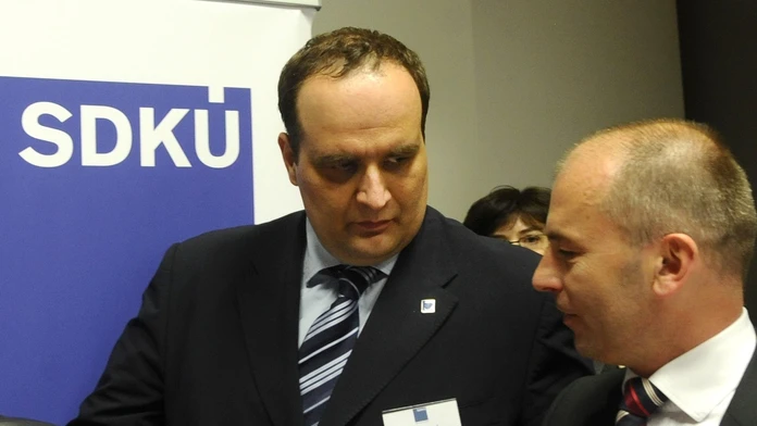 Pavol Frešo a Ľudovít Kaník - archívna snímka