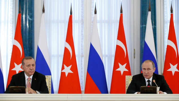 Stretnutie Erdogana s Putinom.