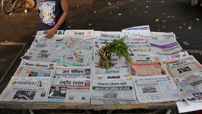 Noviny - ilustračné foto.