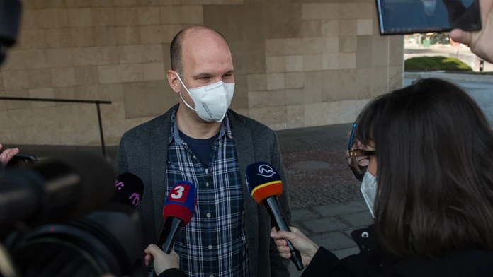 Podpredseda parlamentu Gábor Grendel (OĽANO).