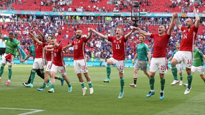 Radosť po zápase.