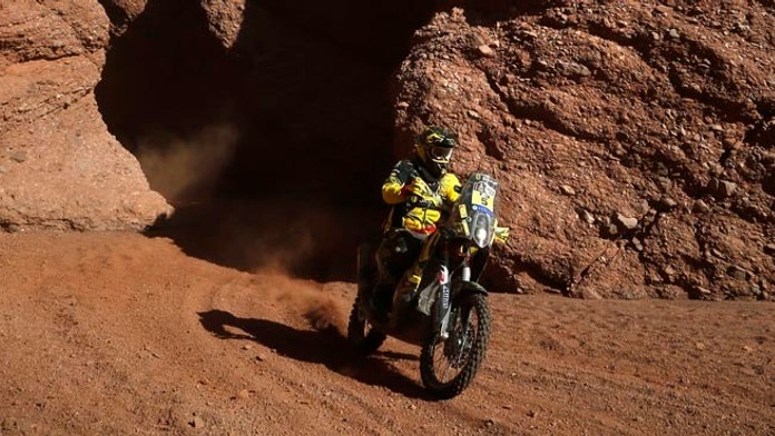 Na snímke slovenský motocyklový pretekár Štefan Svitko.