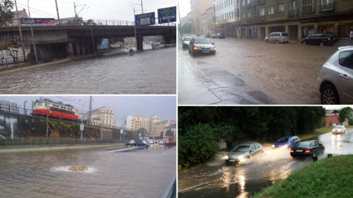 Povodne v Brne