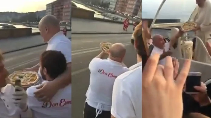 Pápežovi doručili pizzu do papamobilu