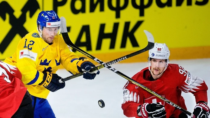 Johan Larsson (Švédsko) a Gaetan Haas (Švajčiarsko).