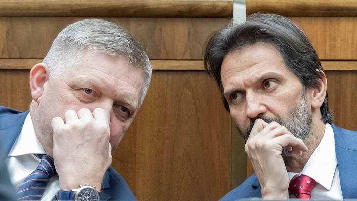 Robert Fico a Robert Kaliňák