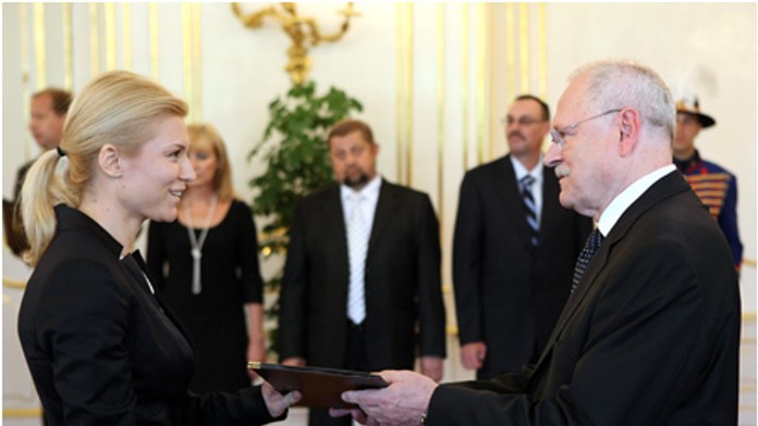 Vlakový kontajner.
