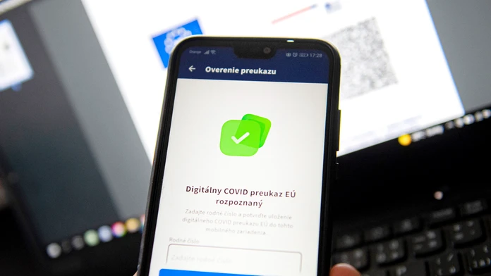 Digitálny covidpas.
