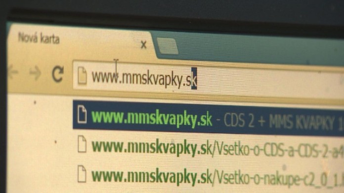 MMS kvapky.