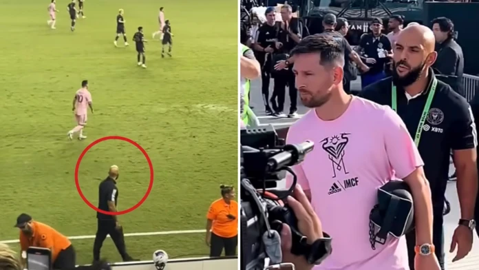 VIDEO: Má vlastné pravidlá a ide z neho strach. Messiho ochrankár je s ním aj na trávniku