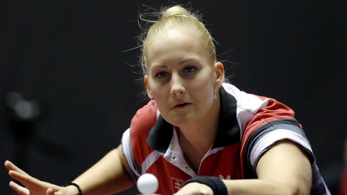 Slovenská stolná tenistka Barbora Balážová.