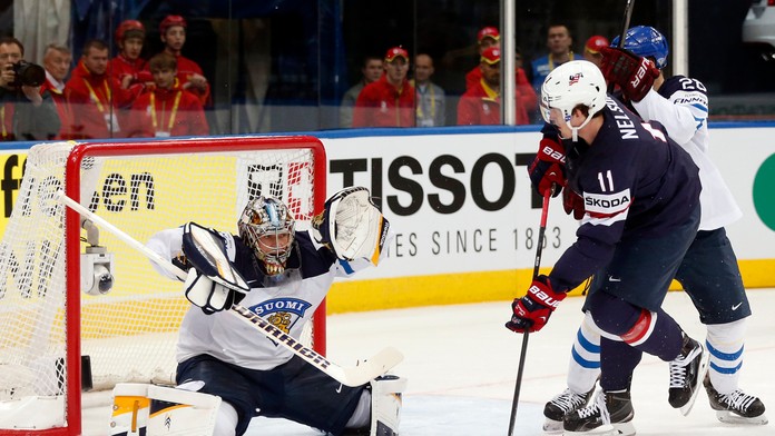 Fínsky brankár Pekka Rinne