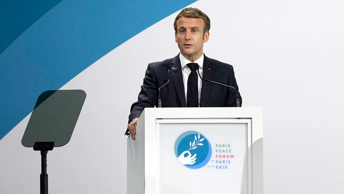 Francúzsky prezident Emmanuel Macron.