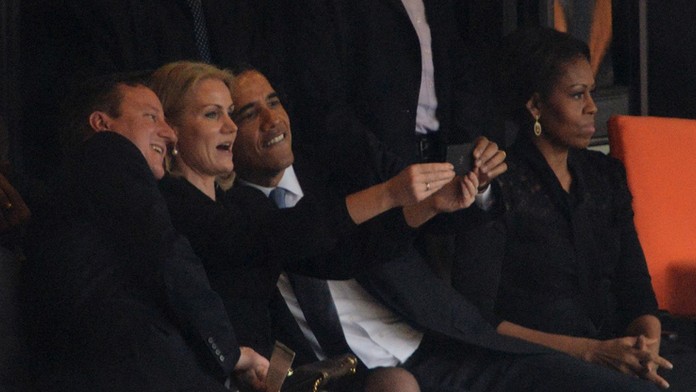Cameron, Obama a dánska premiérka.